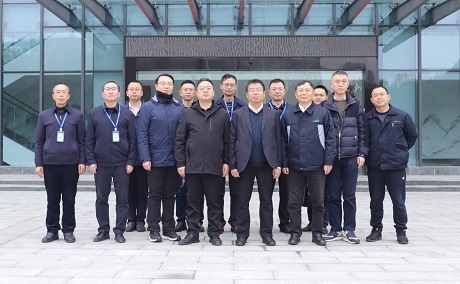 蒋文春率队莅临绵阳尊凯实业公司调研指导事情